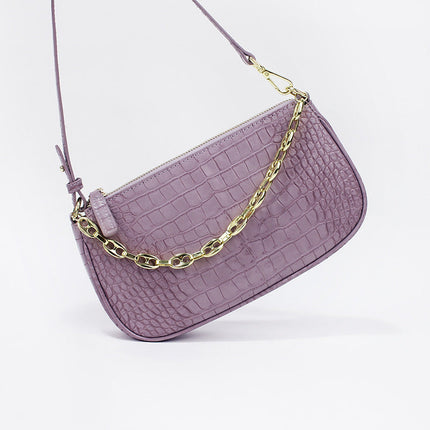 Small PU Leather Crossbody Bags Solid Color Shoulder Handbags Female Travel Solid Color Cross Body Bag