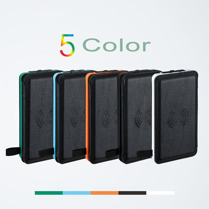 10000 mAh wireless induction solar charging treasure