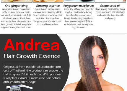 Hair Growth Essence Anti Hair Loss Liquid 20ml Dense Hair Andrea Hairstyle Keratin Hair Care Styling Products Sunburst