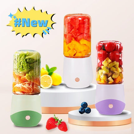 Poratable Mini Electric Juicer for Smoothie Mixing Juicer for Shakes and Nut, Juice,