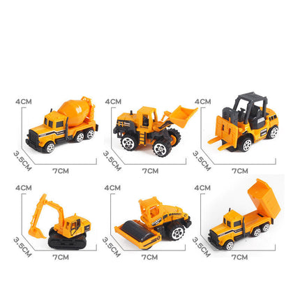 Alloy large container truck toy car