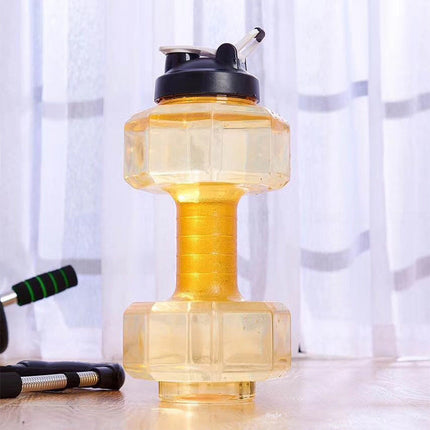 Dumbbell-Shaped Water Bottle