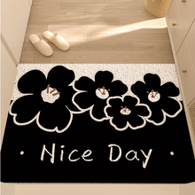 Porch Flowery Floor Mat