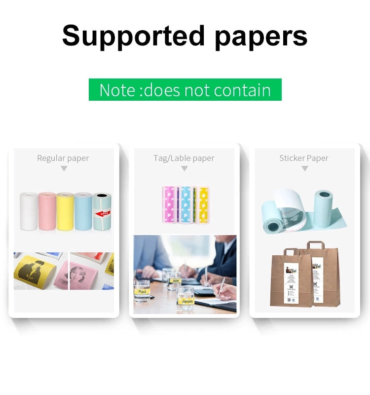 Mini Bluetooth Wireless Printer