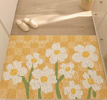 Porch Flowery Floor Mat