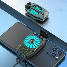 Mobile Phone Radiator Game Handle Auxiliary Button Cooling Fin With Ice On The Back Mobile Phone Cooler
