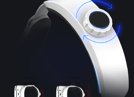 Head-mounted Adjustable HD VR Glasses With Headset