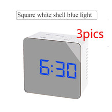 Reloj de espejo multifunción digital con LED