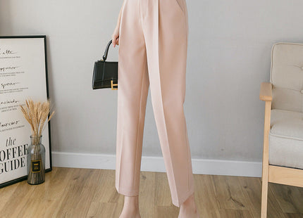 Tapered Trousers Women's Slim Harem Suit Trousers