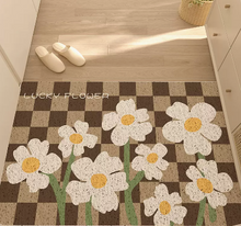 Porch Flowery Floor Mat