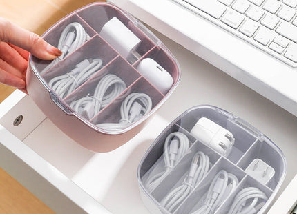 Charging Cable Storage Cable Management Box