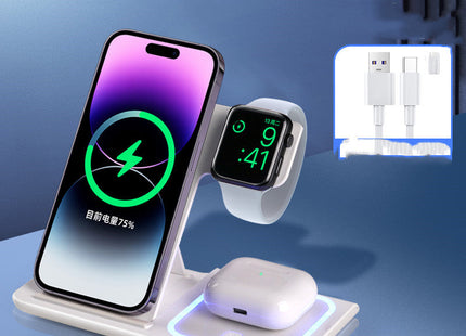 3-in-1 Wireless Charger For Watches