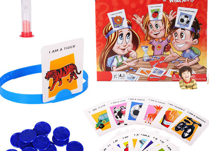 Quick Question Of What Am I Cards Board Game Funny Gadgets Novelty Toys Children Parents Party Games