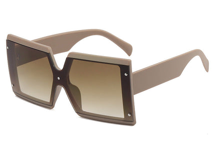 Retro Square Sunglasses Female