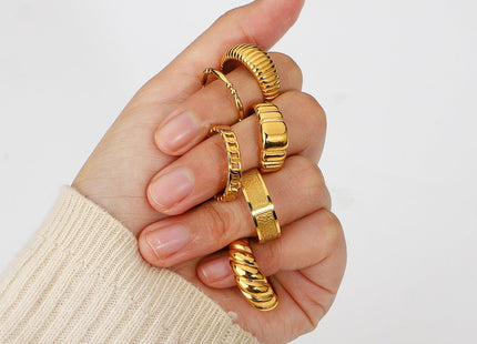 French Jewelry Style Croissant Ring For Women