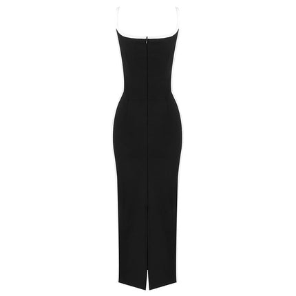 Women's Elegant Waist Wrap Long Dress