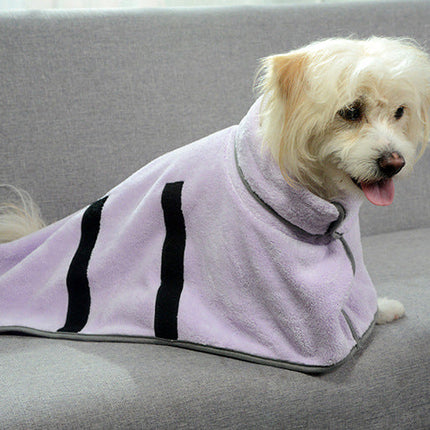 Quick-drying Pet Absorbent Towel Dog Bathrobe Pet Dog Bath Towel For Dogs Cats Microfiber Absorbent Pet Drying Towel Pet Supplies Pet Products