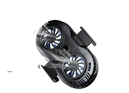 Mobile Phone Radiator Game Handle Auxiliary Button Cooling Fin With Ice On The Back Mobile Phone Cooler