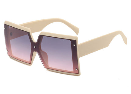 Retro Square Sunglasses Female