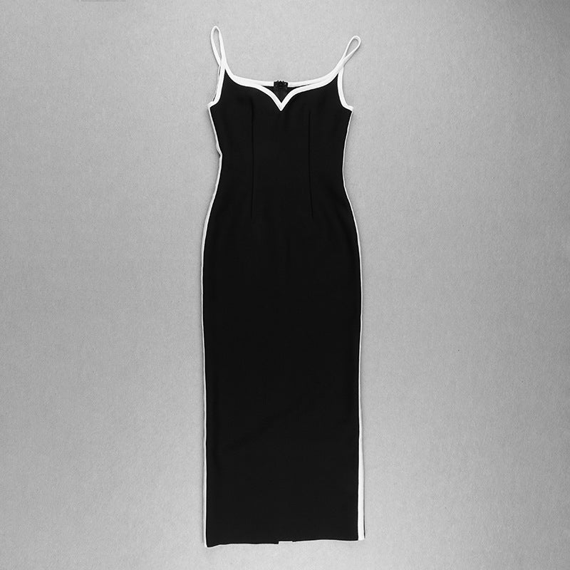 Women's Elegant Waist Wrap Long Dress