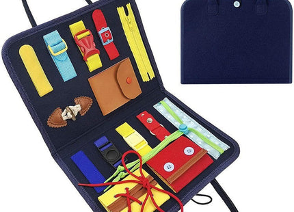New Busy Book Children's Busy Board Dressing And Buttoning Learning Baby Early Education Preschool Sensory Learning Toy