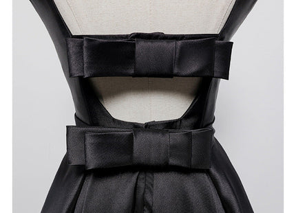 Hepburn Style Elegant Backless Dress