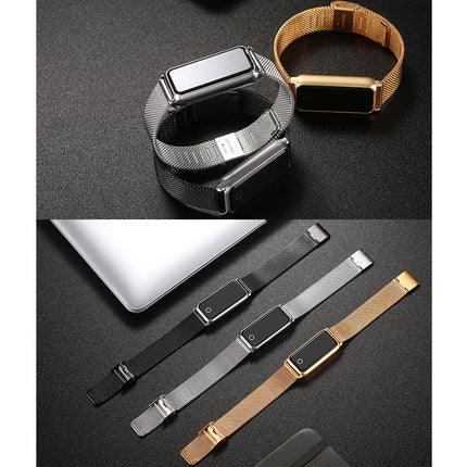 New Y8 Color Screen Full Metal Watch Smart Bracelet Heart Rate And Blood Pressure