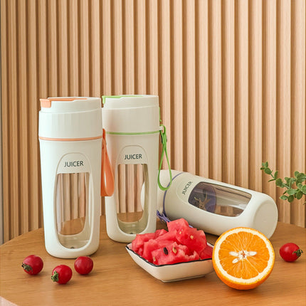 Portable electric juicer cup