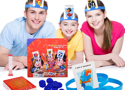 Quick Question Of What Am I Cards Board Game Funny Gadgets Novelty Toys Children Parents Party Games