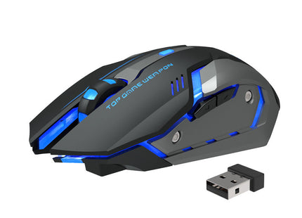 Wireless Charging Silent Gaming Mouse Machinery