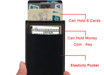 Metal Credit Card Holder Smart Wallet