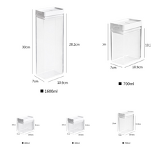 Airtight Food storage cannisters - 5 piece set