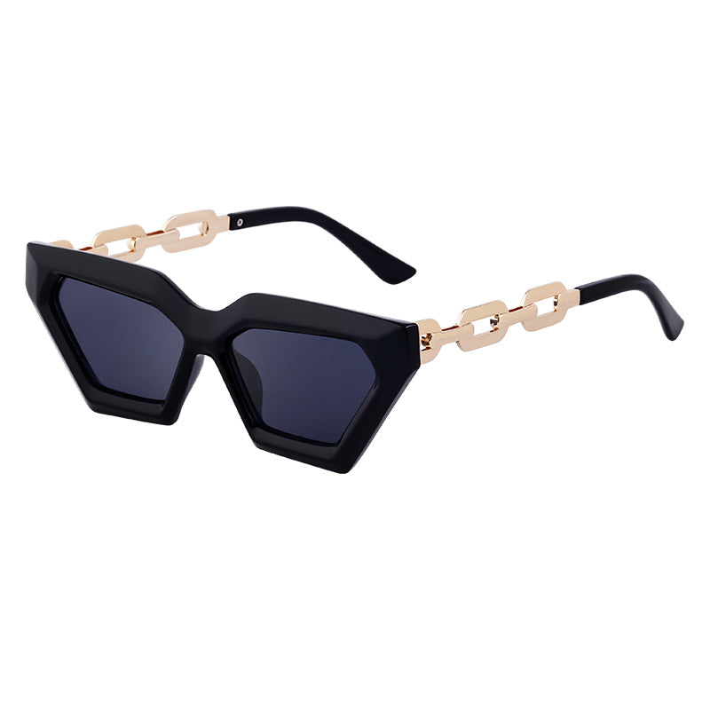 European And American Fashion Cat Eye Sunglasses Female