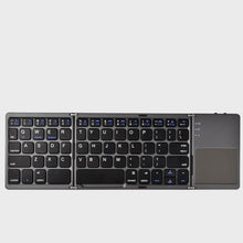 Folding Mini Keyboard Tablet Phone Computer Wireless Foldable Bluetooth Keyboard Multi-Function Button