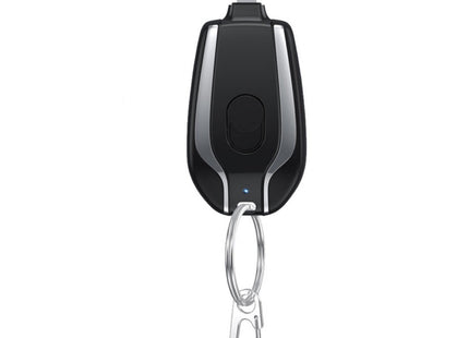 1500mAh Mini Power Emergency Pod Keychain Charger With Type-C Ultra-Compact Mini Battery Pack Fast Charging Backup Power Bank