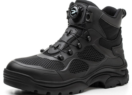 Summer Anti-smashing And Anti-penetration Men's Lightweight And Comfortable Labor Protection Shoes