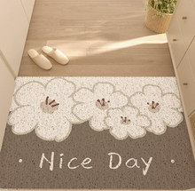 Porch Flowery Floor Mat