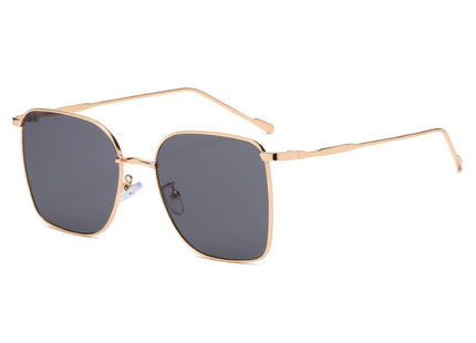 Square Sunglasses Trend Street Shooting Male Cross-border Metal Big Female