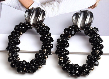 Fashion Earrings ZA Exaggerated Pearls