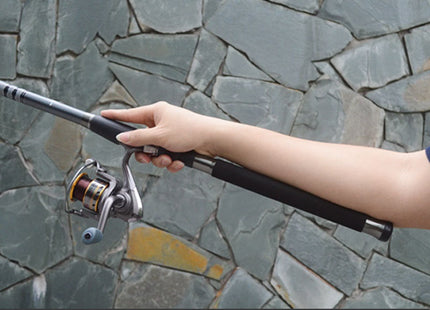 Stainless Steel Retractable Long-range Fishing Rod