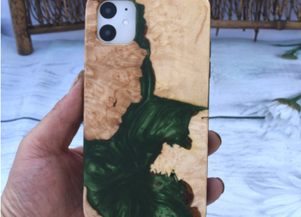 Wood Epoxy Mobile Phone Case