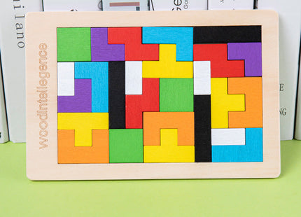 Wooden Puzzle For Children Variety Puzzles Early Education Toys