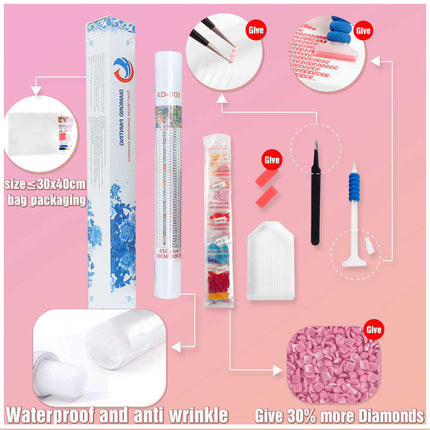 Owl Theme Diamond Painting Craft Kit