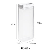 Airtight Food storage cannisters - 5 piece set