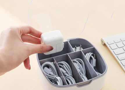 Charging Cable Storage Cable Management Box