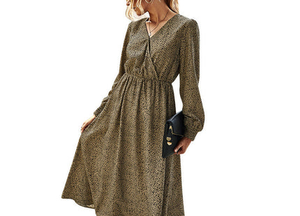 Long Sleeve Elegant Floral Dress